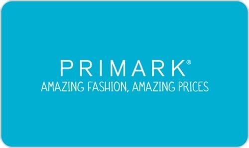 Tarjeta Regalo PRIMARK 10 EUR.