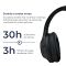 Auriculares de diadema Bluetooth con ANC y ENC KSIX ODISSEY NEGRO