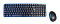 Pack de teclado + ratón inalámbrico negro/azul ELBE PTR-101