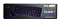 Pack de teclado + ratón inalámbrico negro/azul ELBE PTR-101