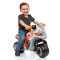 Moto correpasillos con ruedas MOLTO CROSS RACE PLATA