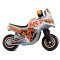 Moto correpasillos con ruedas MOLTO CROSS RACE PLATA