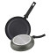 Lote de 2 sartenes de aluminio prensado VITREX 20-26CM