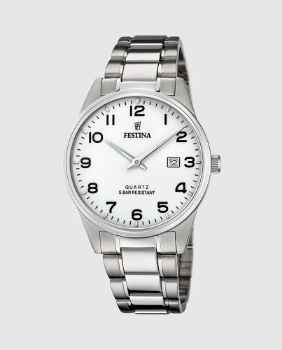 Reloj de pulsera de caballero Festina acero Classics