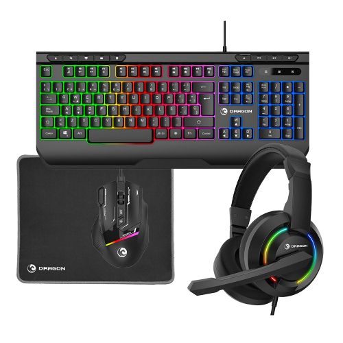 Kit de teclado y ratón Gaming PRIXTON Dragon