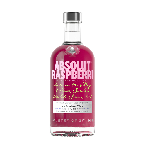1 Botella ABSOLUT RASPBERRI 70CL