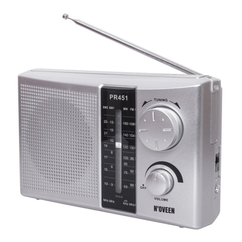 Radio de sobremesa FM a pilas PR-451