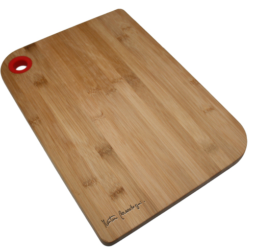 Tabla de cortar de bambú con aro de silicona Haizea by Martin Berasategui