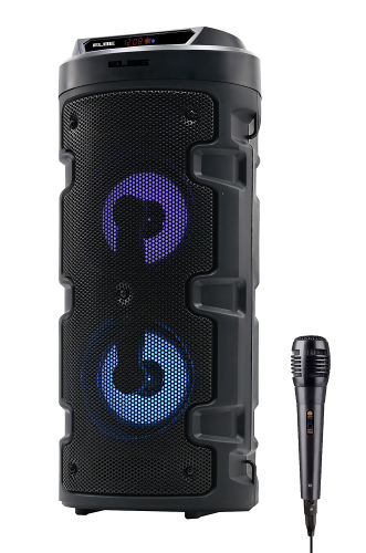 Altavoz bluetooth 10W karaoke con micr&oacute;fono ELBE ALT-88-TWS