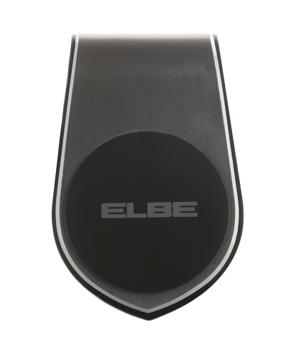 Soporte móvil coche aluminio/magnético negro ELBE