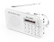 Radio portátil digital plata AM/FM, MP3, USB/SD ELBE RF-49-USB