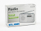 Radio portátil digital plata AM/FM, MP3, USB/SD ELBE RF-49-USB