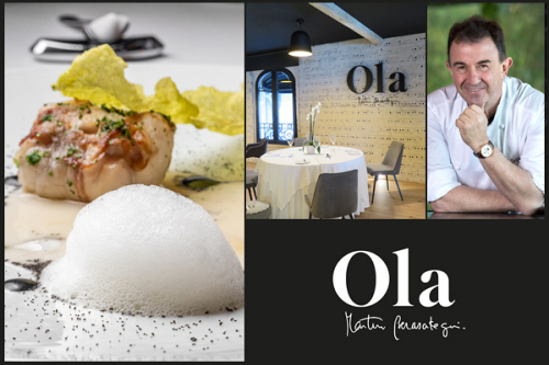 Sorteo un menú degustación en restaurante Ola de Martín Berasategui