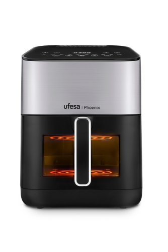 Freidora de aire 6L doble resistencia UFESA Phoenix