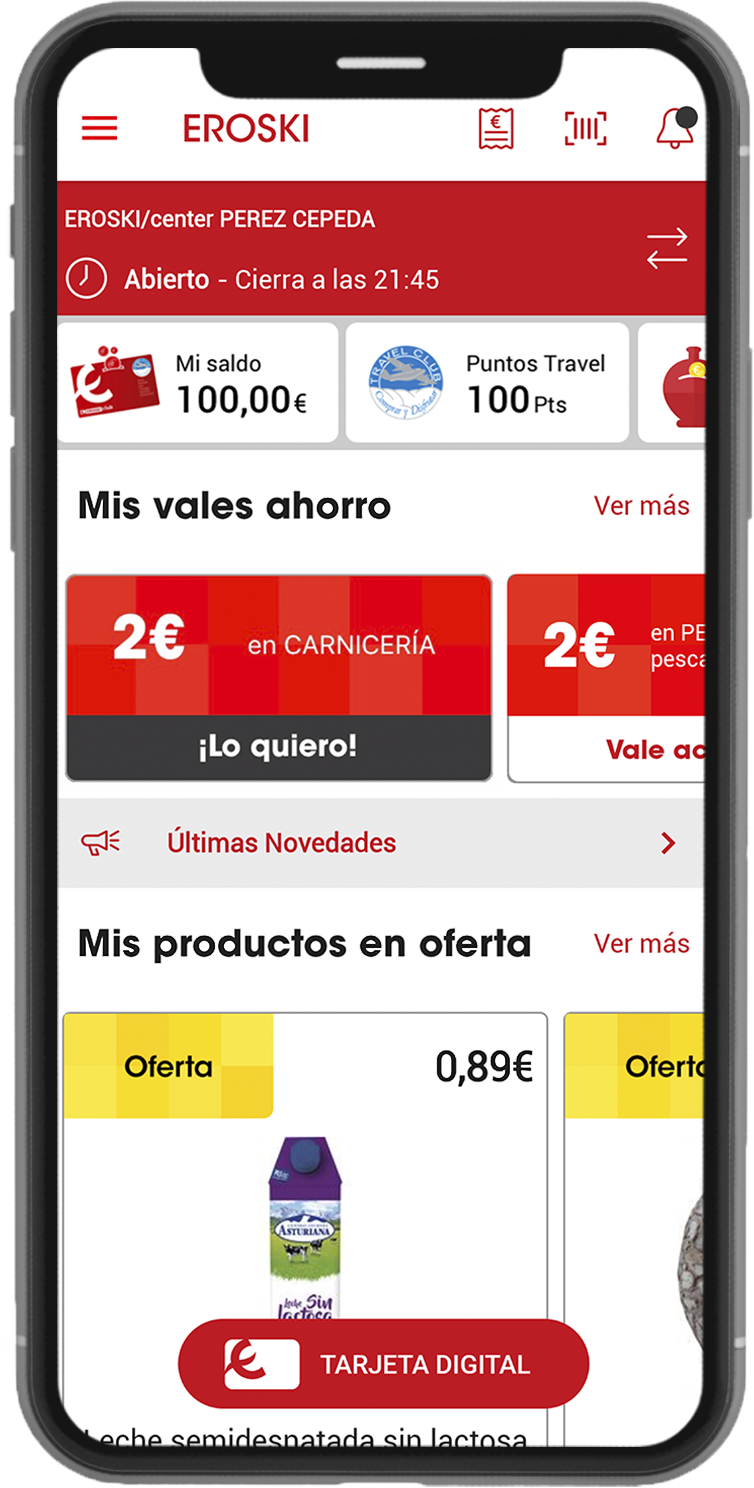 descárgate la app EROSKI